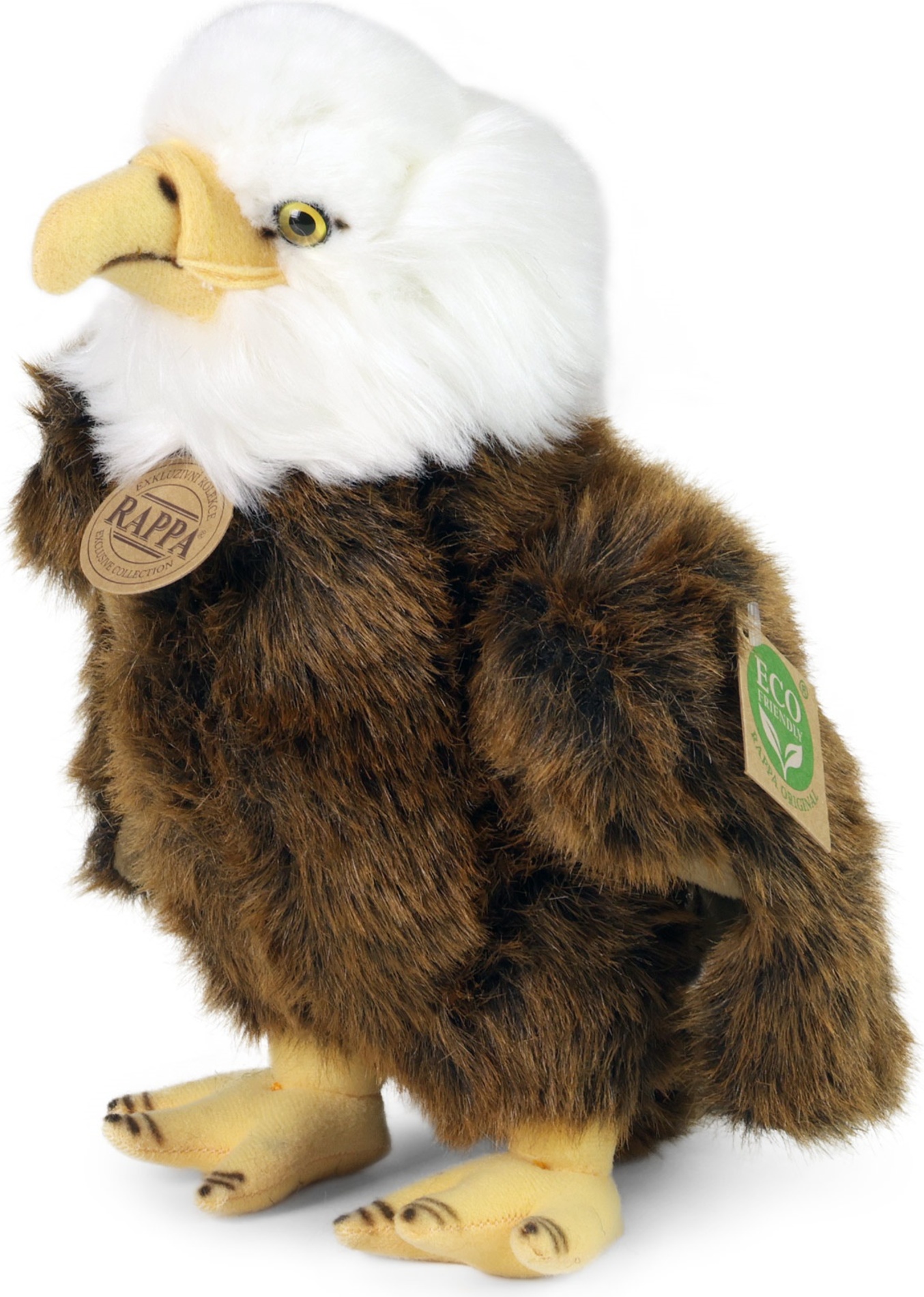Teddys Rothenburg Kuscheltier Falke Braun Stehend 27 Cm Plüschfalke