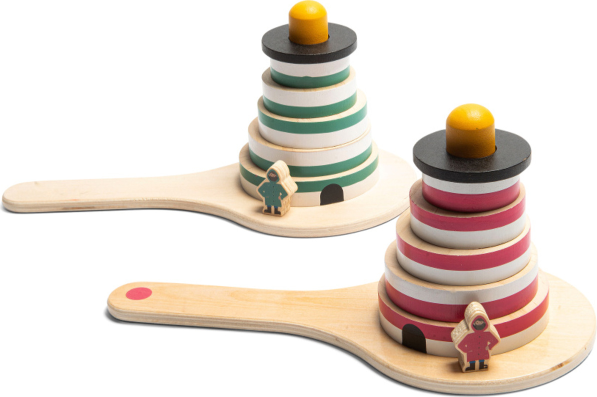 Philos 3277 - Torre Verflixter, Gioco Di Abilità In Legno, Versione Grande, Per Famiglie - 2