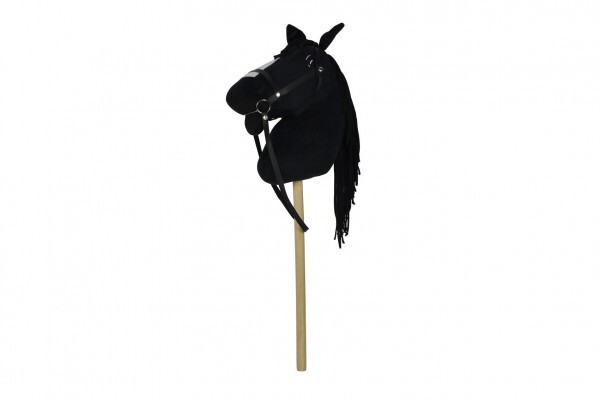Cheval De Loisir Sur Bâton En Peluche - Avec Sons Réalistes, Roues, Bois - Jouet Équilibre Enfant