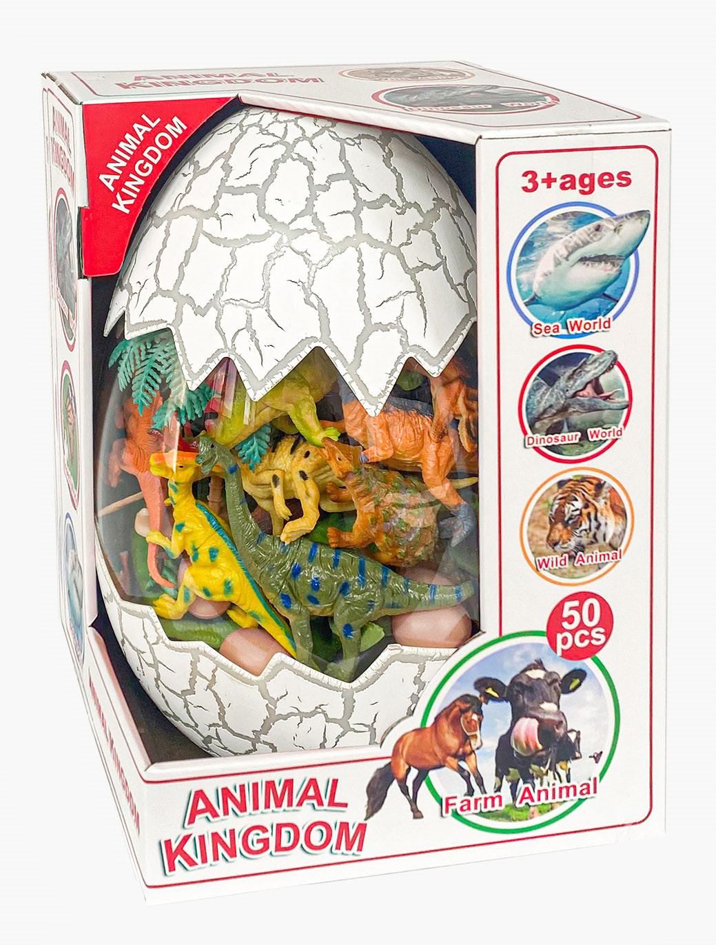 Super Set Scavo Archeologico - Uova Di Dinosauro Giganti Per Bambini 3+ Con Martello E Carte Illustrate, Regalo Scientifico STEM