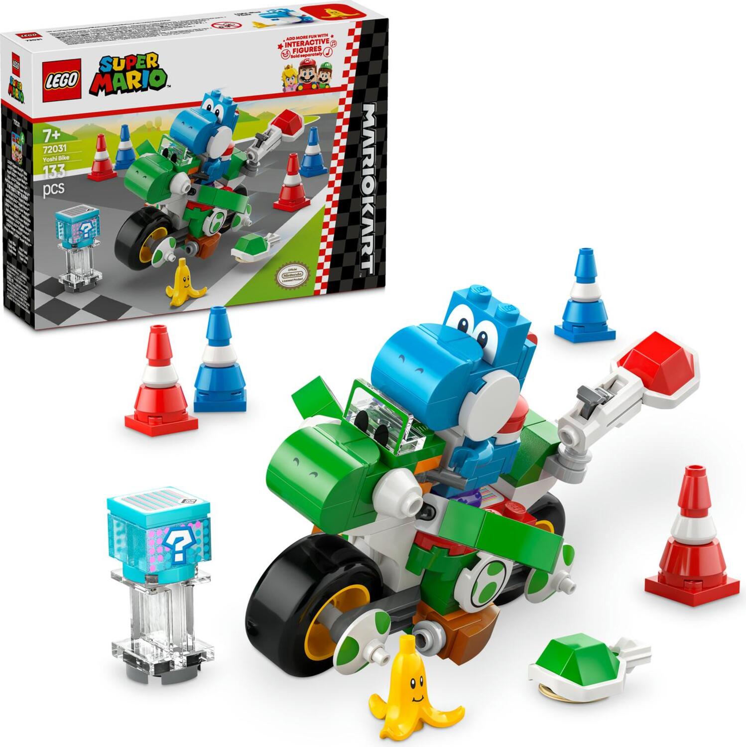 LEGO® Super Mario™ 72031 Mario Kart™ – Moto de Yoshi LEGO® Super