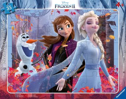 Disney Puzzle Frozen II 35 Pezzi Bambini