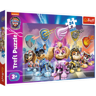 Trefl Puzzle 24 Maxi – Welpenmission / Viacom PAW PATROL: THE MIGHTY ...