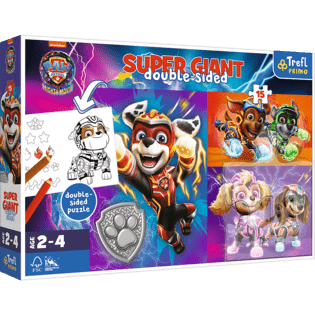 Trefl Puzzle 15 GIANT – A PAW PATROL csodálatos csapata - Gyerek puzzle ...