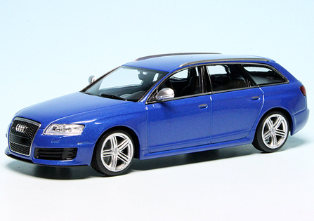 Miniature Audi RS6 Avant Safety Car Le Mans 2009 – Minichamps 1/43 – Neuve