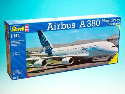 Plastikmodellbausatz Flugzeug 04218 - Airbus A380 