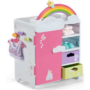 Verwunderlich Zapf Kleiderschrank Baby Born Ebenbildbrend4803feed