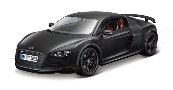 Maisto Audi R8 GT noir mat 1 18