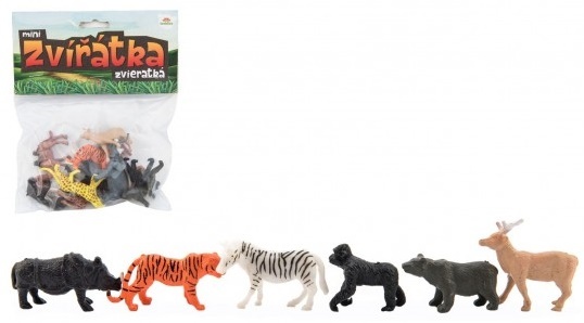 Plastoy Safari Miniatur-Tierfigur - Kunststoff, Pädagogisches Spielzeug, Phthalatfrei Getestet