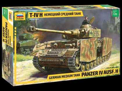 Panzer IV Tank Platoon - Flames Of War (GBX142) Modellino Tedesco Fine Guerra Nuovo Sigillato