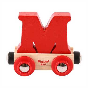 Bigjigs Rail Wagon - Carro Merci In Legno Per Treno, Compatibile Con Altri Marchi Di Binari, Giocattolo Per Bambini - 2