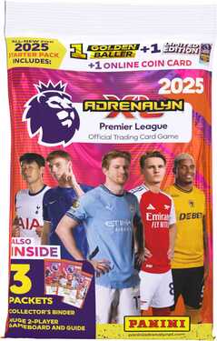 Pack De Démarrage Premier League Adrenalyn XL 2025 – Cartes à Collectionner Officielles