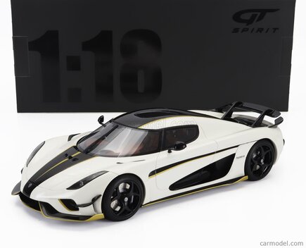 Koenigsegg Regera Record White 2023 - 1:18 | RajGiocattoli.it