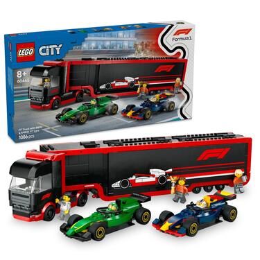 Lego Sets Lego Camion Trasporto Auto LEGO® City 60445 Camion F1