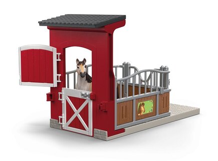 Schleich 42483 Farm World Play Set - Pony Slalom, Juguetes A Partir De 3 Años