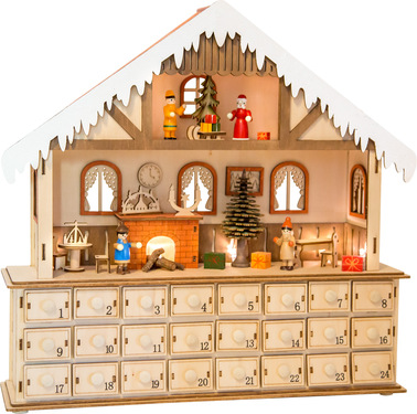 1pc Calendario dell'Avvento di Natale Decorazione della casa Calendario