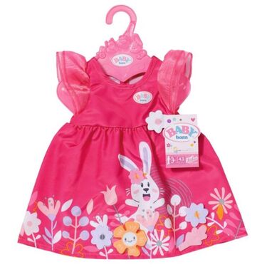 BABY born Vestido con flores, 43 cm Ropa