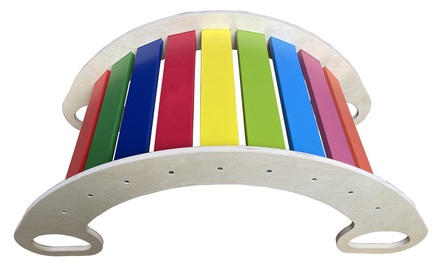 2Kids Toys Montessori arcoíris columpio grande Toboganes y