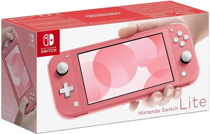 Nintendo Switch Lite Coral - Consola | RaiJucării.ro