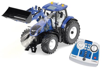 New Holland Trattori Elettrici Giocattolo SIKU Control Bluetooth