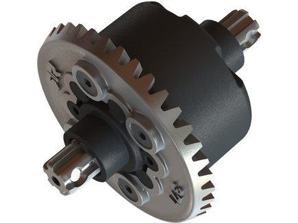 Differential-Kegelradsatz Aus Stahl Für ZD 1/7 DBX07 MTX07 EX07 RC-Autos – 18T & 9T, Inkl. Wellen & Zubehör