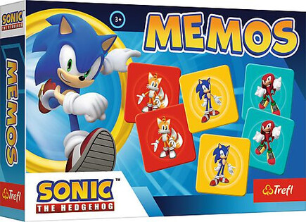 Trefl Sonic The Hedgehog memory game - Jocuri pentru copii