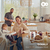 KINDERKRAFT Столче за хранене Dinnly 2в1 Бежово