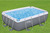 Piscina de jardín Bestway 56429 Power Steel 2.82m x 1.96m x ,84m Rectangular con filtro de cartucho.
