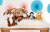 NICI peluche Panda rosso 25cm