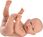 Llorens 84302 NEW BORN DIEVČATKO- realistické bábätko s celovinylovým telom - 43 cm