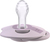 LOVI Cumlík silikónový dynamický Prime 18m+ 2ks Baby Lilac/Violet