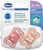 CHICCO Chupete Physio Light silicona niña 16-36m, 2 uds