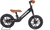 QPLAY Odrážadlo Racer air (Titanium) Black/ Brown, vek 3 - 6 rokov, do 30 kg