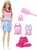 Bambola Barbie Style per un facile abbigliamento bionda