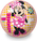 Minnie Lopta detská nenafúknutá 22cm