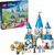 LEGO® Disney 43275 Popoluškin zámok a kočiar s koňmi