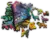 Trefl Drevené puzzle 501 - Farebné šteniatko