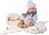 Llorens 73885 NEUGEBORENER JUNGE - realistische Babypuppe mit Vollvinylkörper - 40