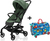 Sportovní kočárek Jet + kufřík Pack&amp;Ride Zdarma, Rocky Green