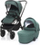 Kinderwagen Move Cross 2 + XL-Tragetasche + Adapter, Antique Green / Schwarz