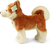 Plyšový pes Akita Inu 30 cm ECO-FRIENDLY