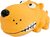 Igrača Dog Fantasy Latex Big Heads z mešanico zvoka 9 cm