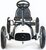 Detská šliapacia motokára Go-kart Baby Mix Buggy biela