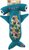 Spielzeug Dog Fantasy Water Float Hammerhai schwimmend mit PET-Flasche türkis 33cm