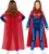 SUPERGIRL detský kostým veľkosť S(110-116cm)