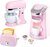 PLAYGO - Tre eleganti elettrodomestici da cucina - rosa (macchina da caffè, frullatore, tostapane)