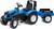 FALK Šliapací traktor 3010AB Landini Serie 7 s vlečkou