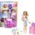 Mattel Barbie Bábika malibu na cestách