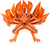 Bandai Figura - Naruto Shippuden Kurama 15 cm