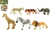 Zvieratká safari ZOO 6ks plast 10cm